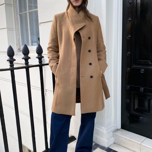 vintage | jacob | wool tie-waist coat - Picture 12 of 16